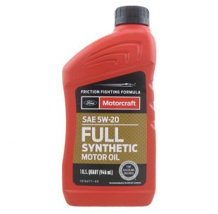 MOTORCRAFT 5W-20 Full Synthetic Motor Oil