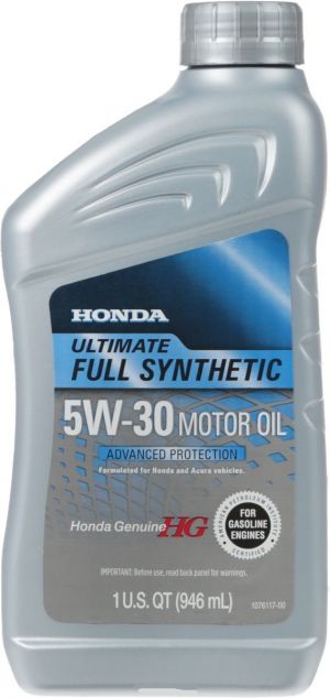 Honda Ultimate Full Synthetic 5W-30 SN/GF-5