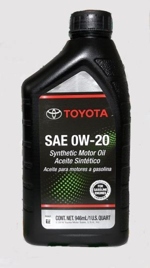 Toyota Motor Oil 0W-20