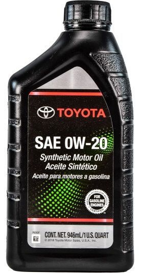Toyota Motor Oil 0W-20