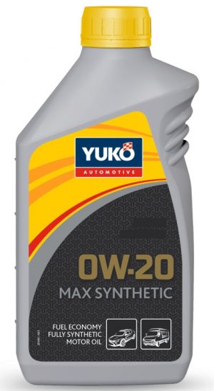 Yuko Max Synthetic 0W-20