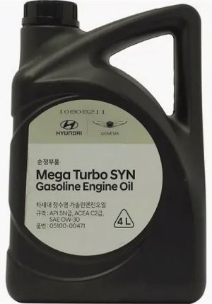Hyundai/KIA 0W-30 Mega Turbo Syn
