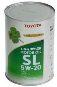 Toyota Motor Oil 5W-20 SL