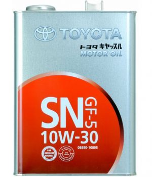Toyota Castle Motor Oil 10W-30 SN GF-5