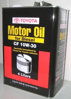 Toyota Motor Oil 10W-30 CF