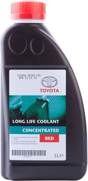 Toyota Long Life Coolant Concentrated (-72С, красный)