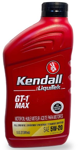 Kendall GT-1 MAX Full Synthetic 5W-20