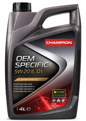 Champion 5W-20 Specific IL D1