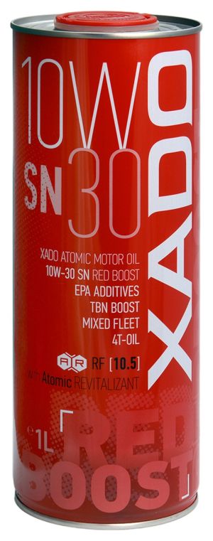 XADO Atomic Oil 10W-30 SN RED BOOST