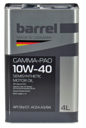 Barrel Gamma-Pao 10W-40