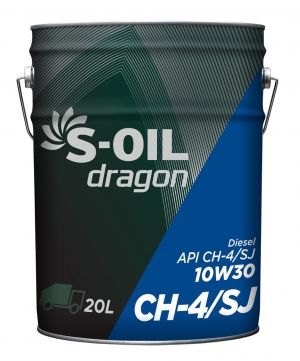 S-Oil DRAGON 10W-30 CH-4/SJ