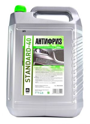 Дорожная карта Антифриз Standard (-40С, зеленый)