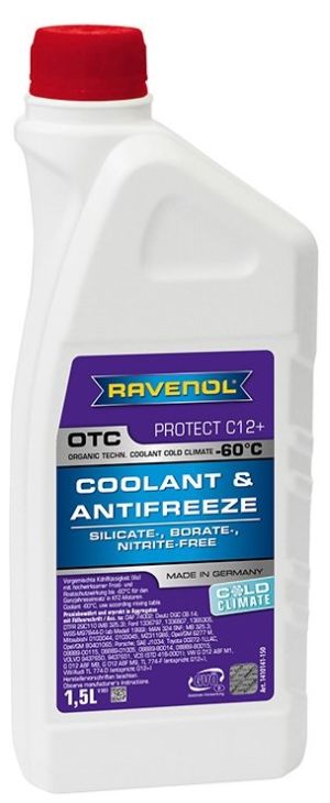 Ravenol OTC Cold Climate Protect C12+ (-60C, фиолетовый)