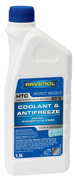 Ravenol HTC Cold Climate Protect MB 325.0 (-60C, синий)