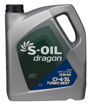 S-Oil DRAGON TURBO BEST 15W-40