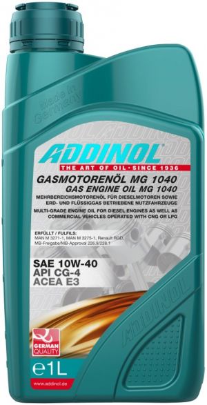 Addinol Gasmotorenol MG 1040 10W-40