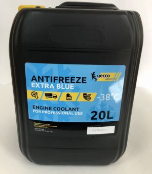 Gecco Lube Antifreeze Extra Blue (-38C, синий)