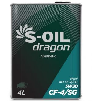 S-Oil DRAGON 5W-30 CF-4/SG