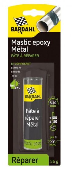 Клей эпоксидный для металла Bardahl Pate A Reparer Special Metal Epoxy