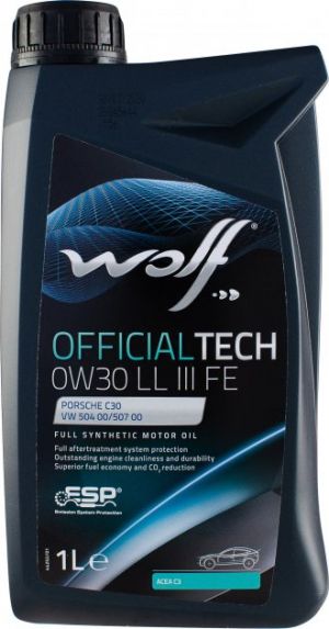 Wolf OfficialTech LL III FE 0W-30