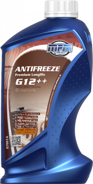 MPM Antifreeze Premium Longlife G12++ (-70С, красный)