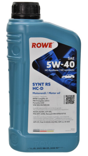 Rowe 5W-40 Synt RS HC-D