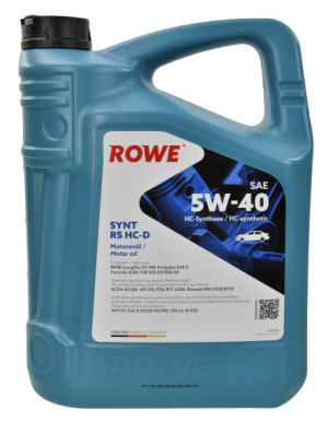 Rowe 5W-40 Synt RS HC-D