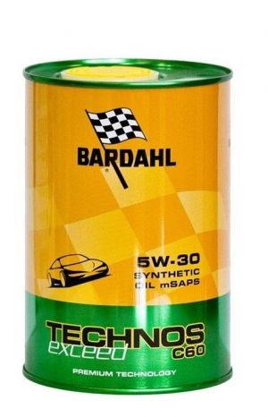 Bardahl Technos C60 MSAPS 5W-30 EXCEED