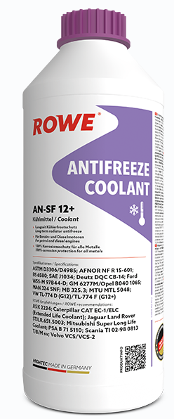 Rowe Antifreeze Coolant AN-SF 12+ (-72C, фиолетовый)