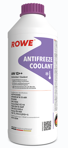 Rowe Antifreeze Coolant AN 12++ (-72C, фиолетовый)