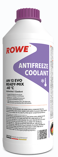 Rowe Antifreeze Evo Ready-Mix AN 12 (-40C, фиолетовый)