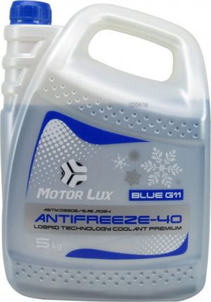 Motor Lux Antifreeze G11 (-40, синий)