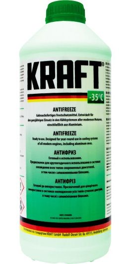 Kraft Antifreeze (-35C, зеленый)