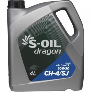 S-Oil DRAGON 10W-30 CH-4/SJ
