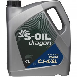 S-Oil DRAGON 15W-40 CJ-4/SL