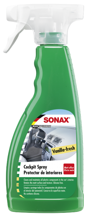 Полироль для приборной панели SONAX Cockpit Pfleger Vanilla Fresh