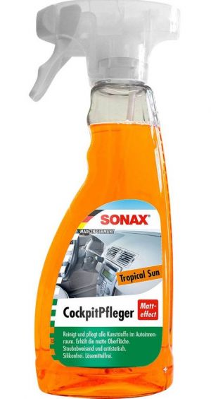 Полироль для приборной панели SONAX Cockpit Pfleger Tropical Sun