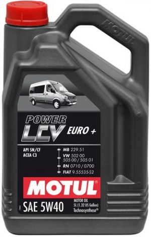 Motul Power LCV Euro + 5W-40