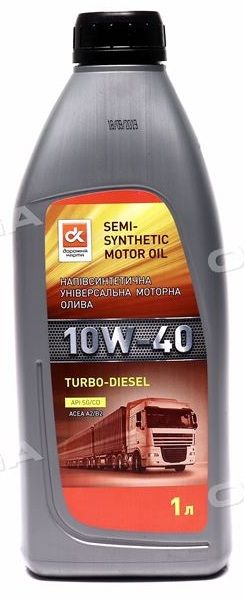Дорожная карта Turbo Diesel SG/CD 10W-40 