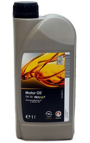 GM Motor Oil Dexos1 5W-30