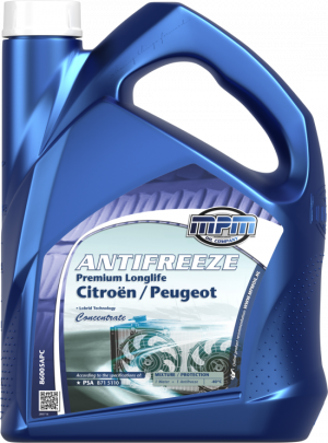 MPM Antifreeze Premium Longlife Citroen/Peugeot (-70С, синий)