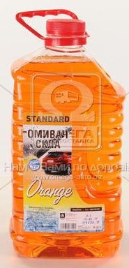 Омыватель зимний Дорожная карта Standard Orange (-12C)