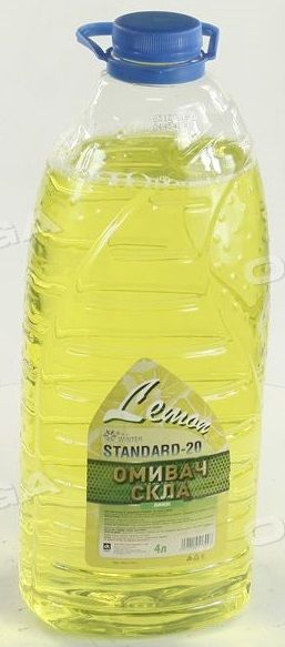 Омыватель зимний Дорожная карта Standard Лимон (-20C)