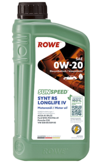 Rowe 0W-20 Sunspeed Synt RS LongLife IV