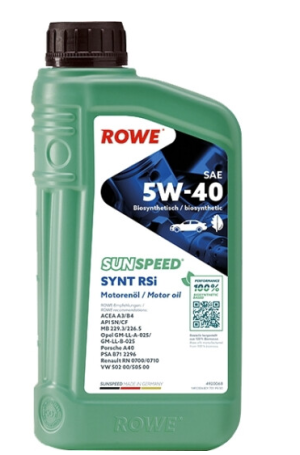 Rowe 5W-40 Sunspeed Synt RSI