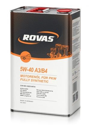 Rovas A3/B4 5W-40