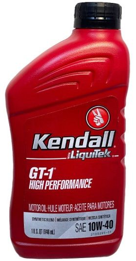Kendall GT-1 High Performance 10W-40