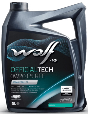 Wolf OfficialTech C5 RFE 0W-20