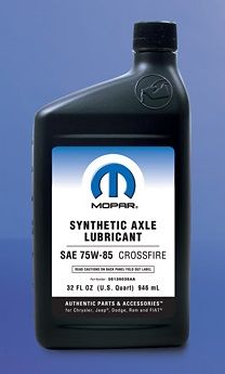 Mopar Synthetic Axle Lubricant SAE 75W-85