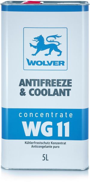 Wolver Antifreeze & Coolant Concentrate WG11 (-70С, синий)